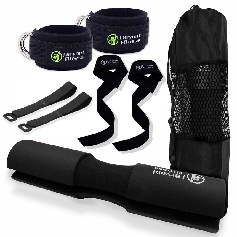 3 in 1 Barbell Pad Set with Carry Bag - phoenixfitnessworld
