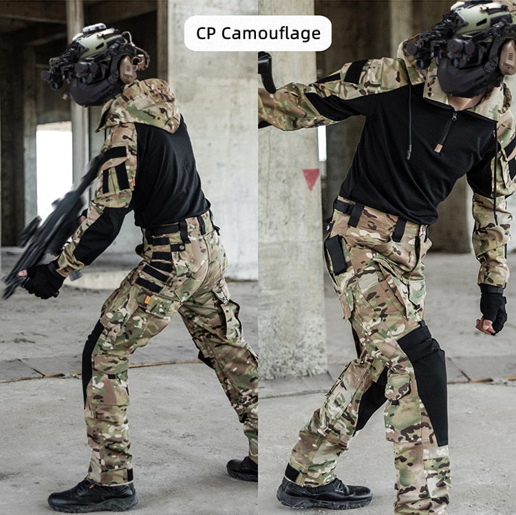 US Army CP Camouflage T-Shirt Men - phoenixfitnessworld