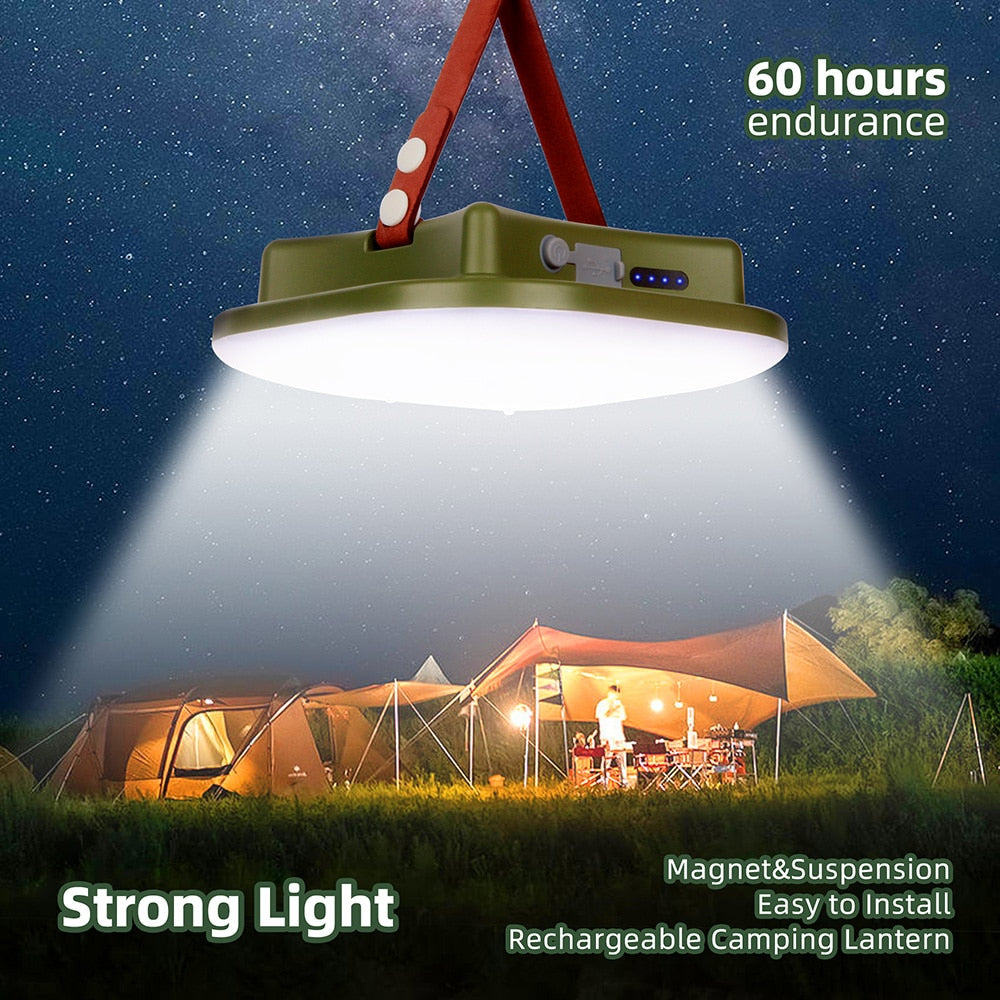 Rechargeable LED Camping Strong Light - phoenixfitnessworld