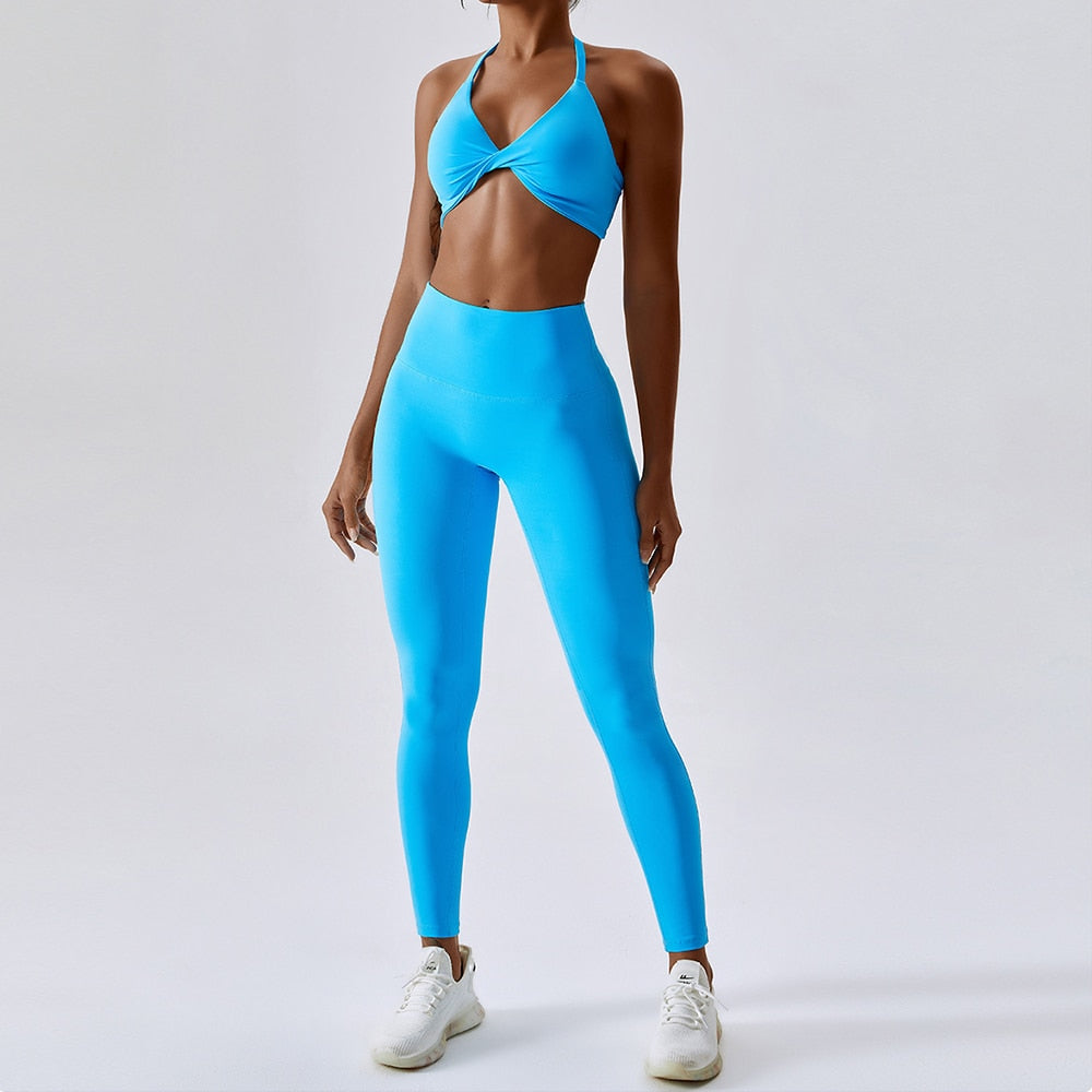 Seamless Yoga Set 2PCS Workout Sportswear - phoenixfitnessworld