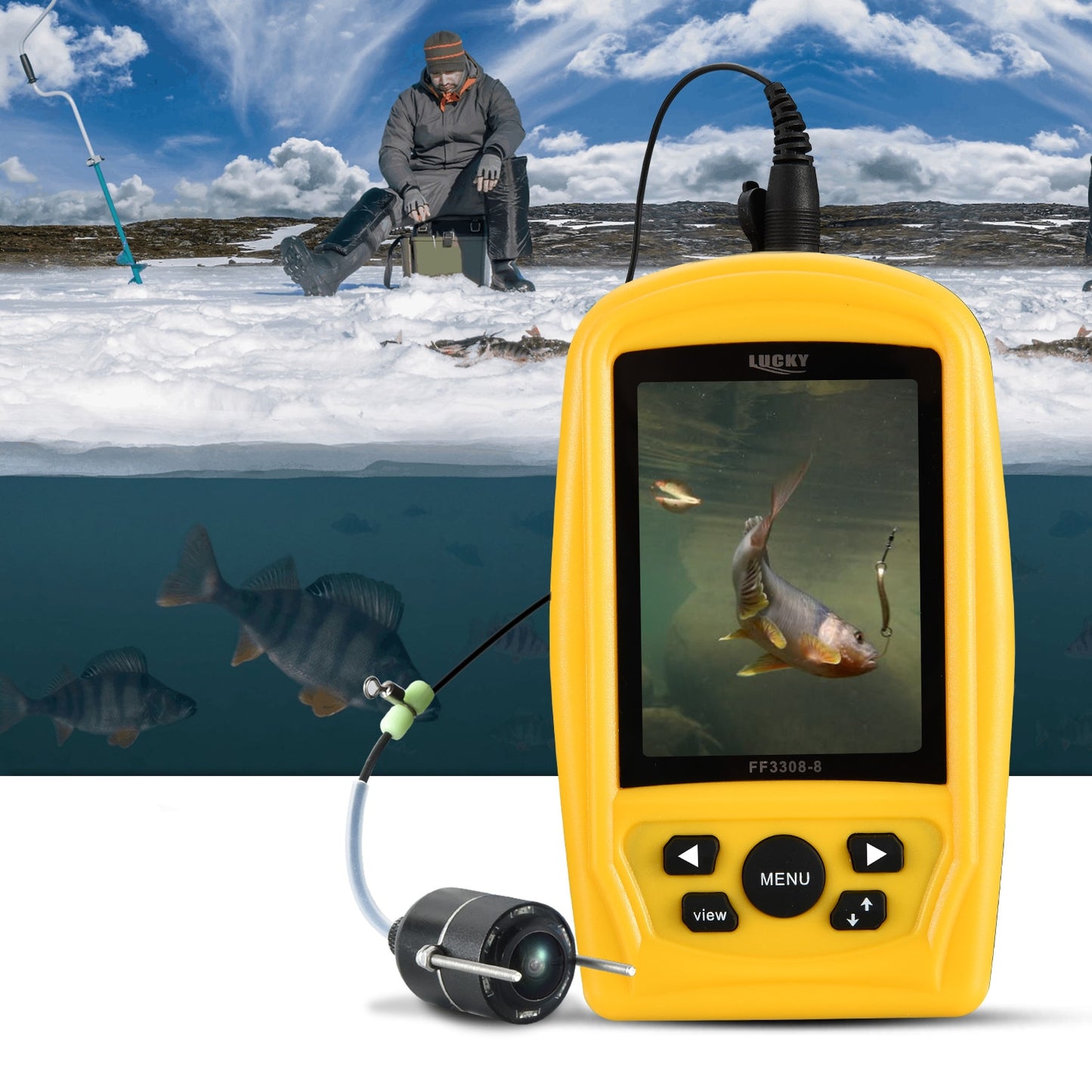 LUCKY Portable Underwater Fishing finder - phoenixfitnessworld