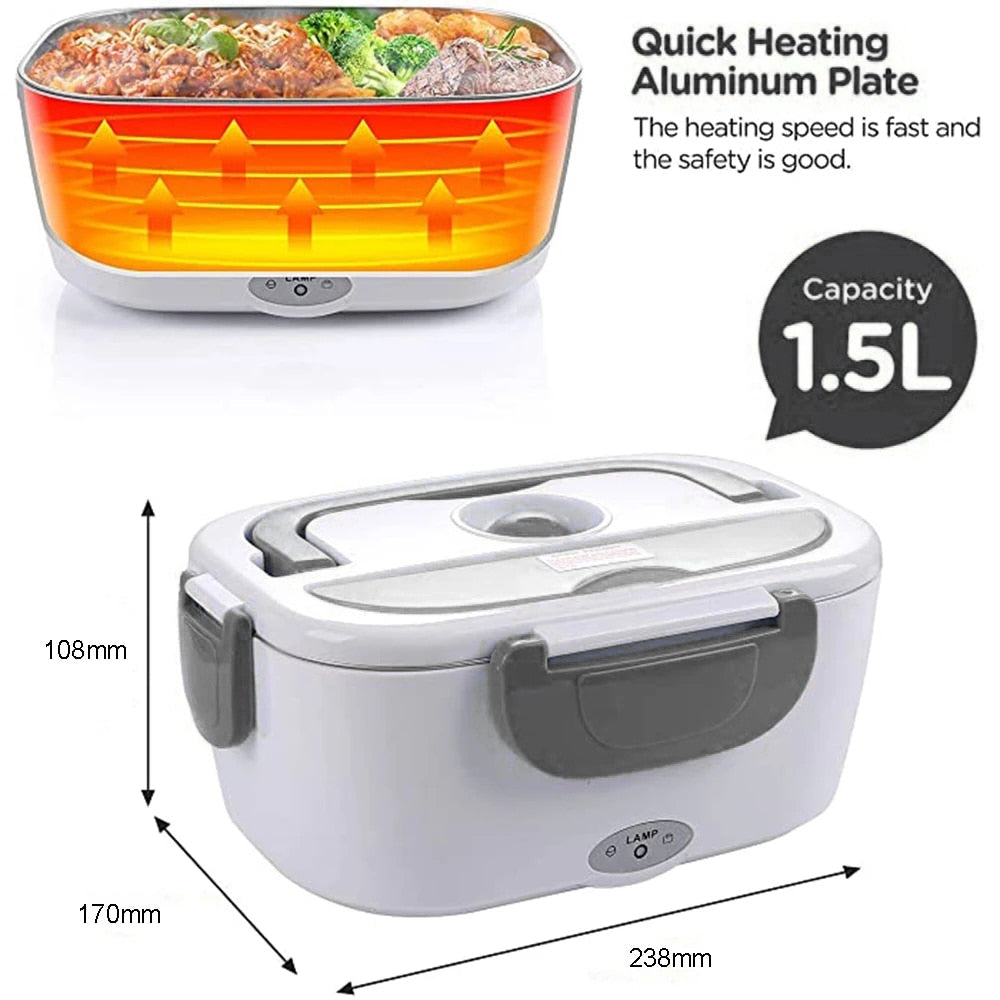 Electric Heating Lunch Box - phoenixfitnessworld